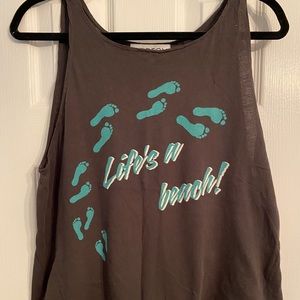 “Life’s a beach” Wildfox tank top
